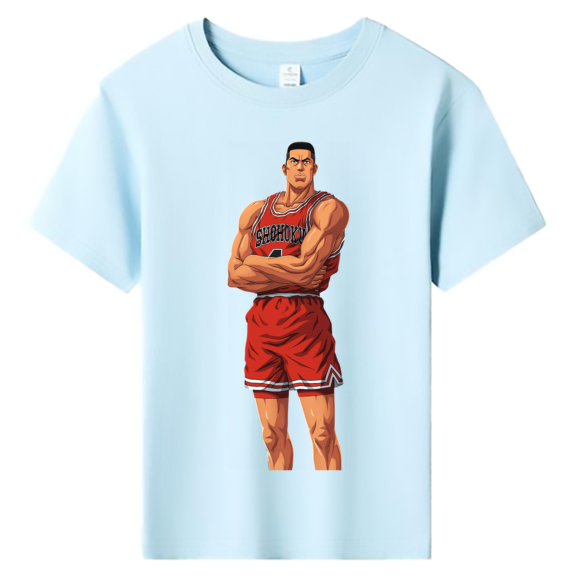 （画像用） SLAM DUNK／スラムダンク 綿100％キッズTシャツ（フロントプリント）